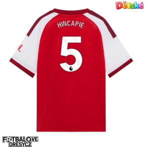 Arsenal Piero Hincapie #5 Dětské Domácí dres komplet 2026-27 Krátký Rukáv (+ trenýrky)